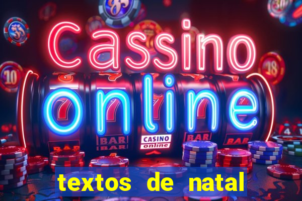 textos de natal para leitura